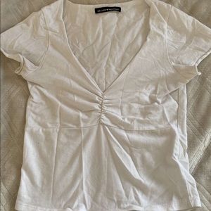 Brandy Melville white crop top